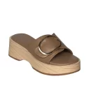 Mules Boucle Dorée Femme Rosalia