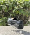 Manon – Mocassins Cuir Femmes en Noir 127 – Image 3