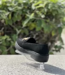 Manon – Mocassins Daim Femmes en Noir 127 – Image 3