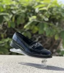 Manon – Mocassins Femmes en Noir 0075 – Image 2